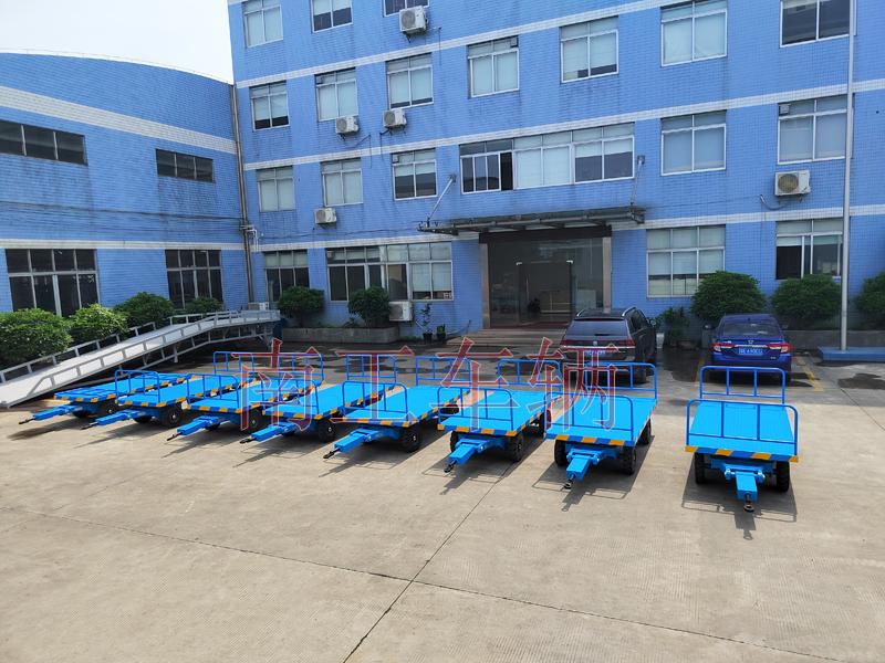 3吨无动力牵引华体会手机在线官网-华体会（中国）组前后可拆护栏