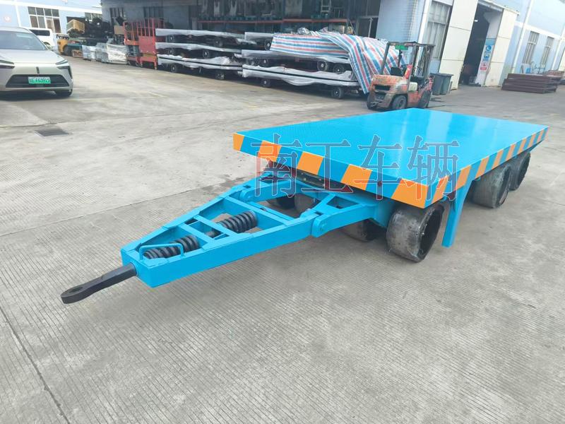 40吨重型华体会手机在线官网-华体会（中国） 无动力牵引全挂工具拖车