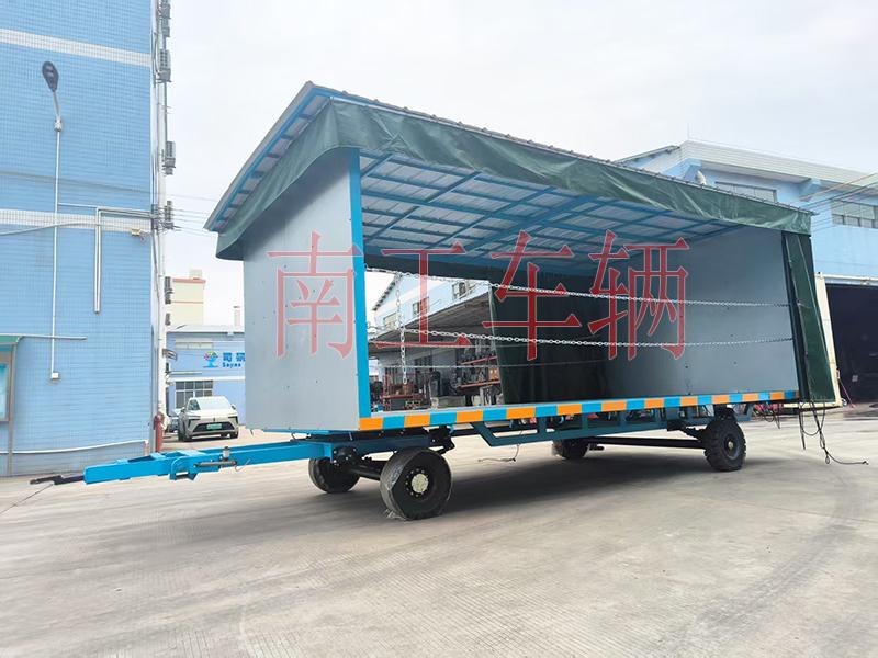 5吨雨篷拖车 牵引式雨棚华体会手机在线官网-华体会（中国）