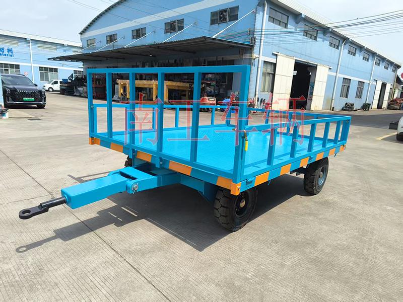 5吨下翻式护栏华体会手机在线官网-华体会（中国） 牵引全挂工具拖车